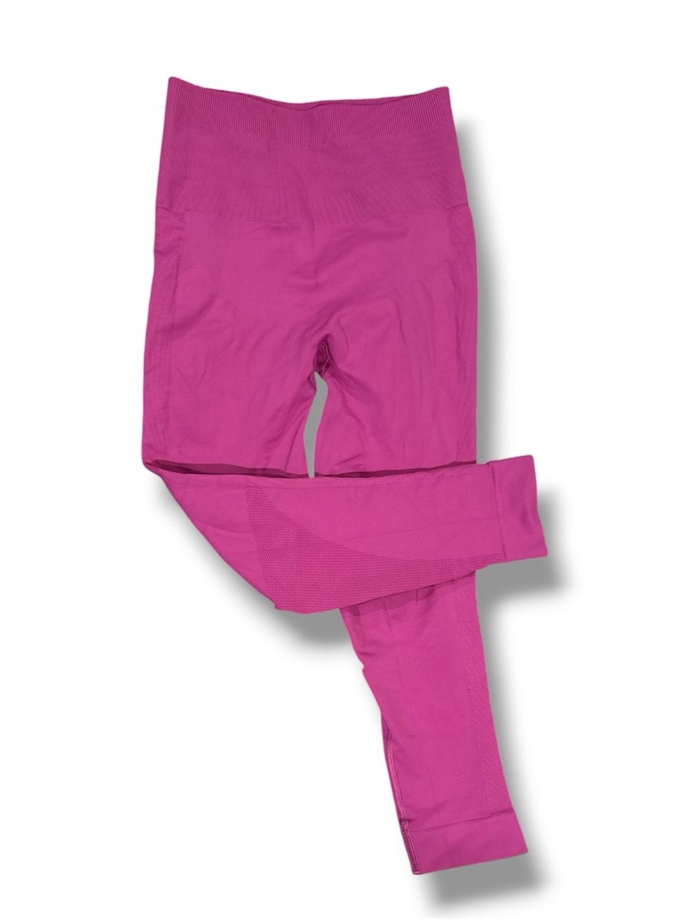 Lululemon Zone In Seamless High Rise Compression Crop Leggings Pink Size 6